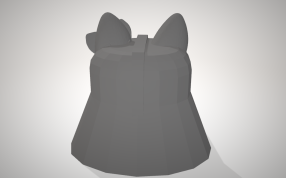 白兵猫模型背面