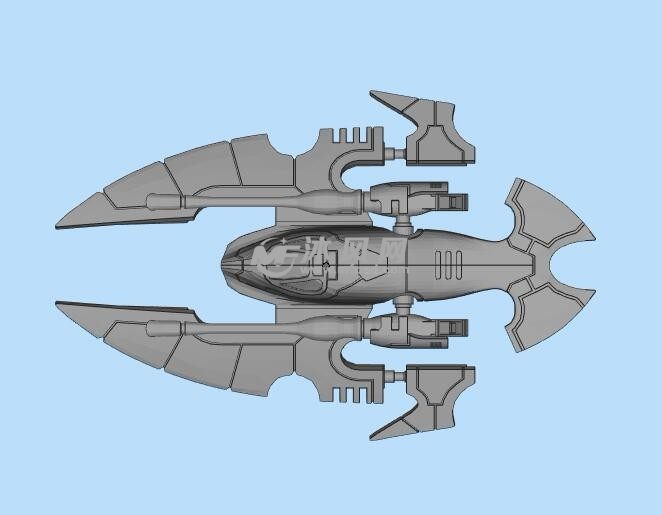 战斗机三维造型设计