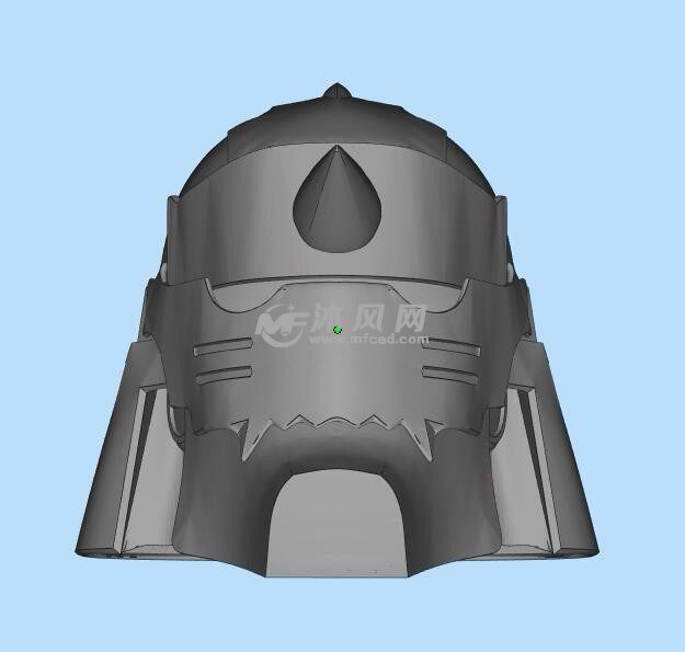 可3D打印头盔模型