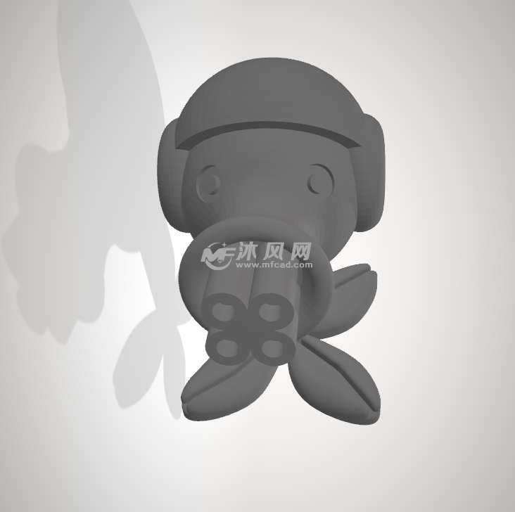 植物大战僵尸的可爱豌豆