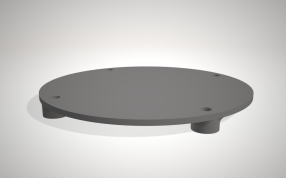 可转动的灯具灰色渲染