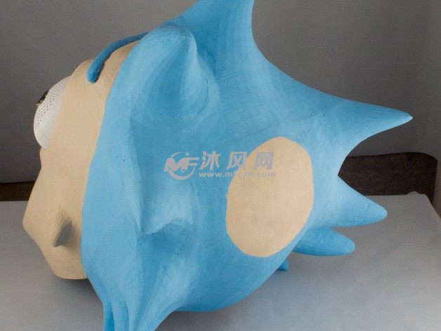 头套三维外观造型