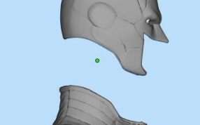 3D打印头套模型
