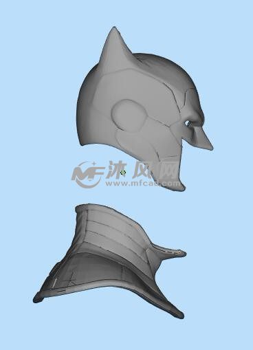 3D打印头套模型