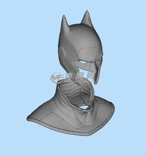 蝙蝠侠头套三维模型
