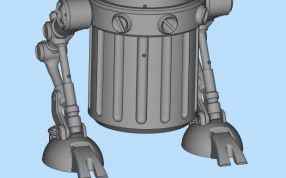 笔筒3D打印模型