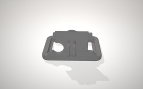 GoPro Hero 2 相机安装夹模型