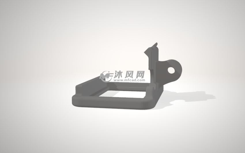 GoPro Hero 2 相机安装夹侧面