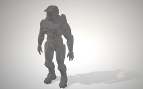 光环士官长侧面