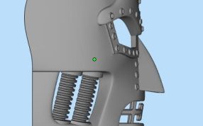 3D打印面罩模型