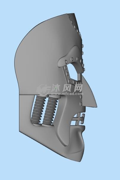 3D打印面罩模型