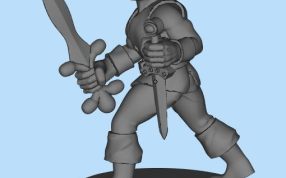 游戏角色三维建模