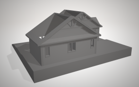 父母的房子正面