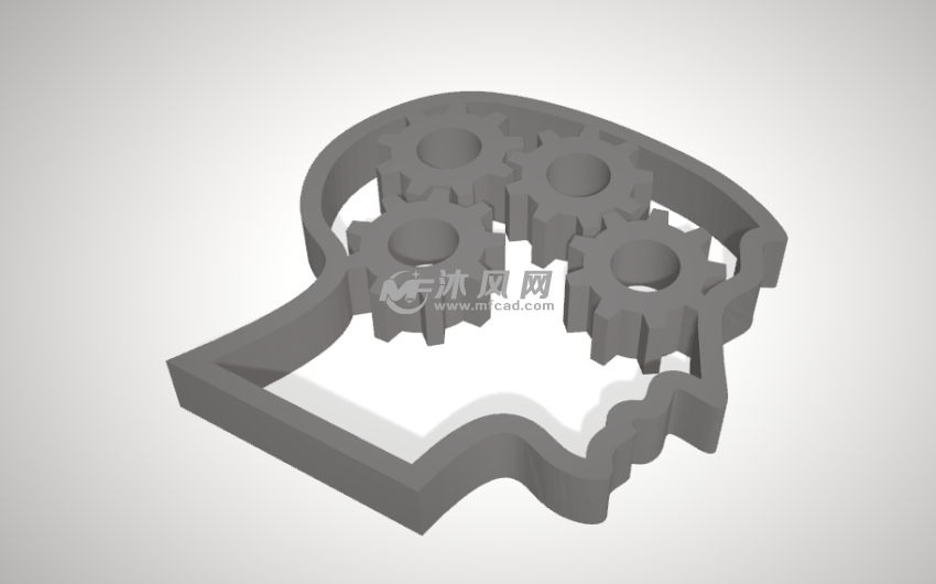 齿轮大脑模型
