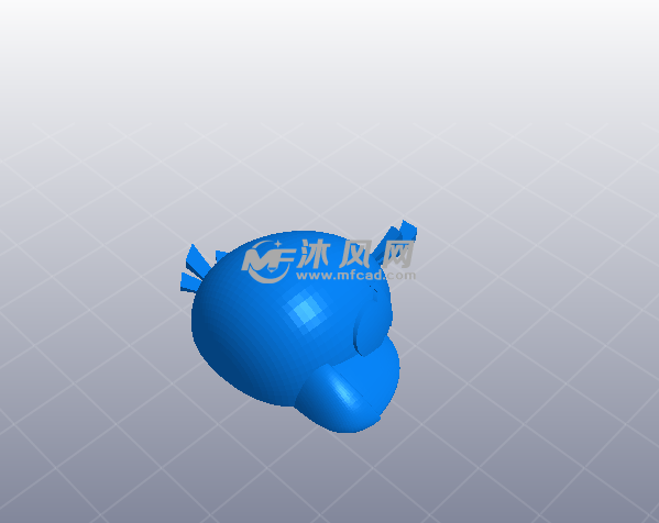 臭鸡（愤怒的小鸟）模型