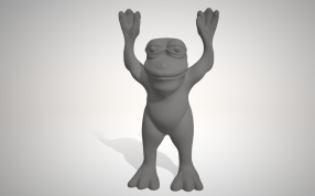 投降的青蛙正面