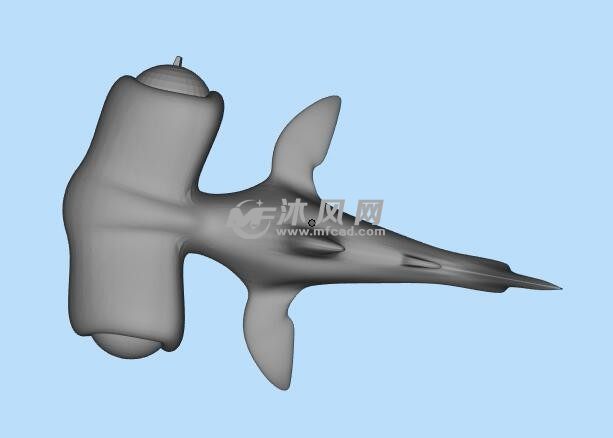鱼模型三维设计