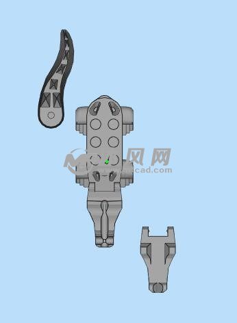 乐高积木三维模型
