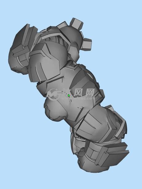 3d打印机器人模型