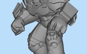 钢铁侠三维设计