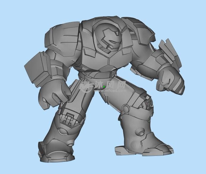 反浩克装甲三维模型