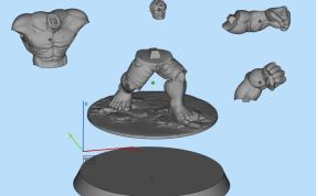 绿巨人三维模型