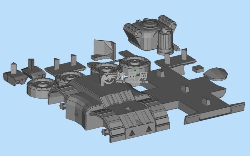 3D打印拼装玩具