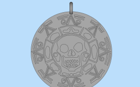 加勒比海盗硬币正面