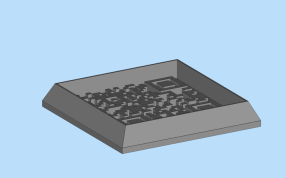 可以做饼干的模具侧面