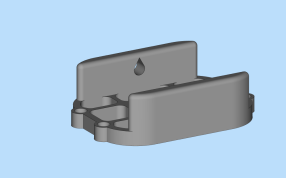 等离子电视架模型
