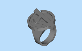 复仇者的戒指侧面