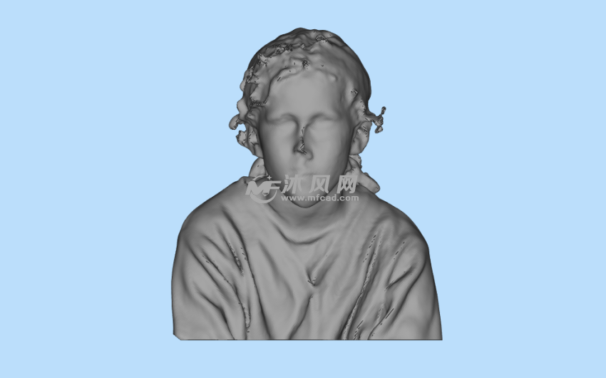 人物头部雕像