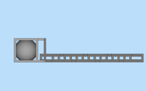 笼子里的球主视图