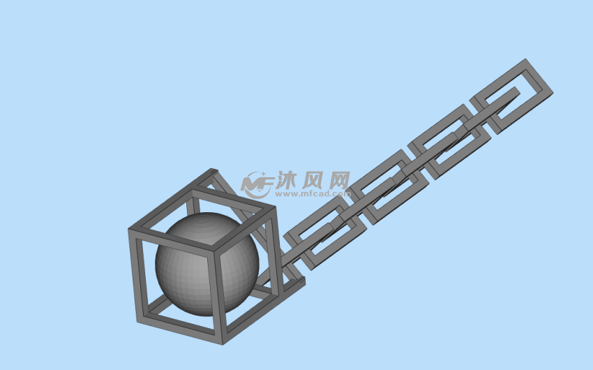 笼子里的球模型