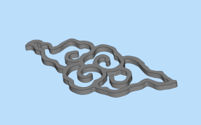 祥云3D打印模型