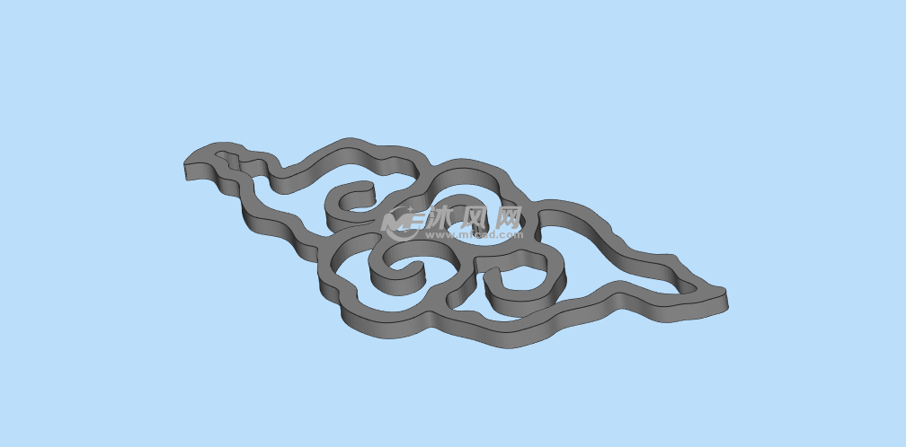 祥云3D打印模型