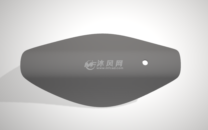 壁灯灯具俯视图