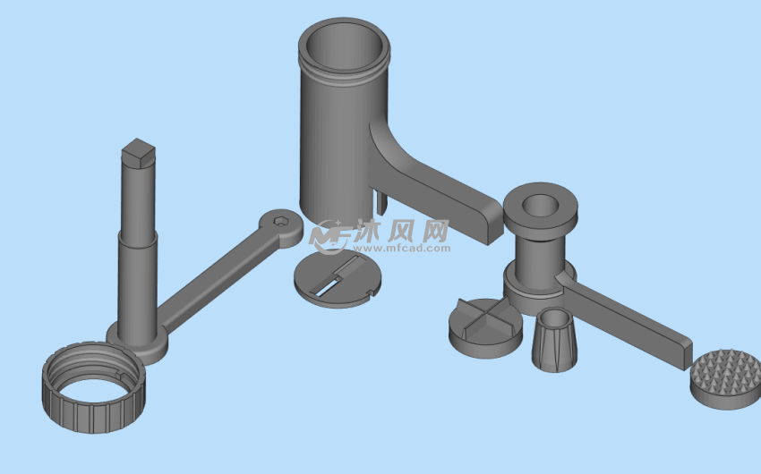 食物磨碎器全部零件