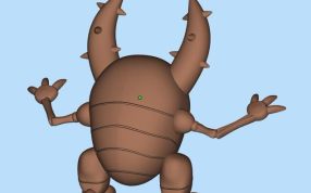 昆虫3d打印模型