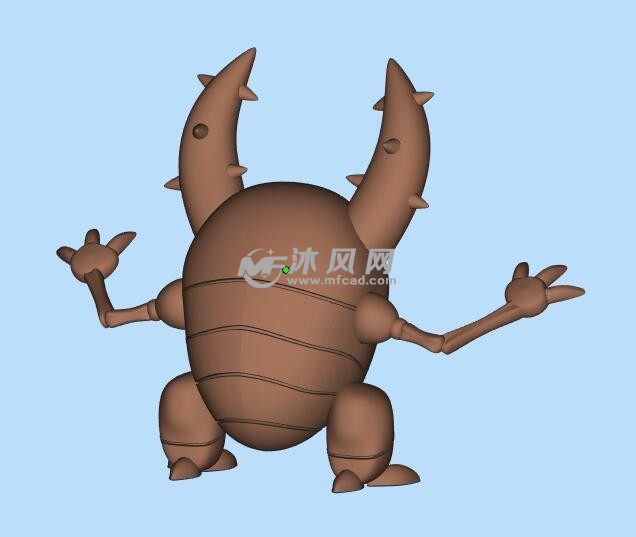 昆虫3d打印模型