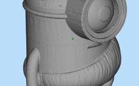 小黄人三维造型