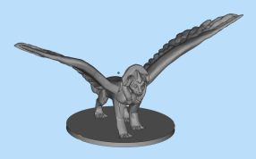 3d打印神兽模型