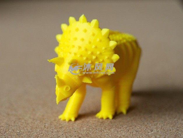 三角恐龙三维模型