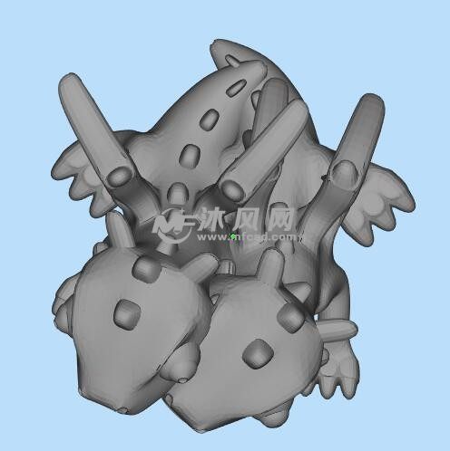 卡通人物三维设计