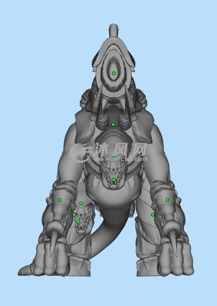3d打印野兽模型