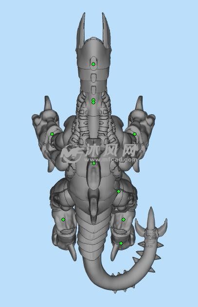 重装怪物三维设计