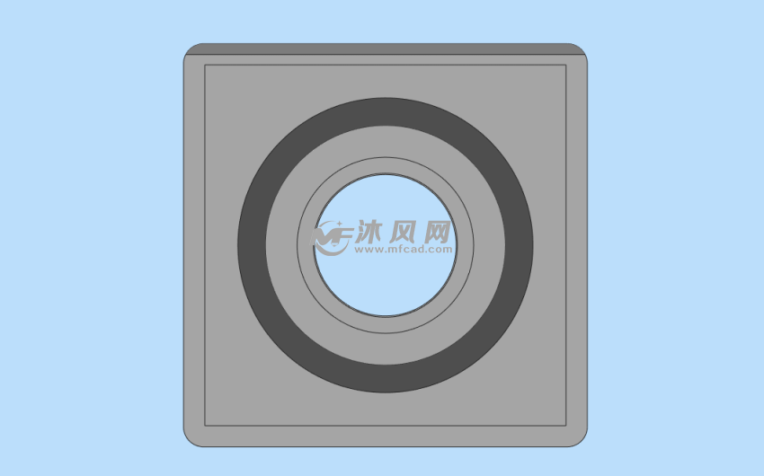 锥形透镜板俯视