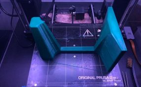 打印未取下的制品