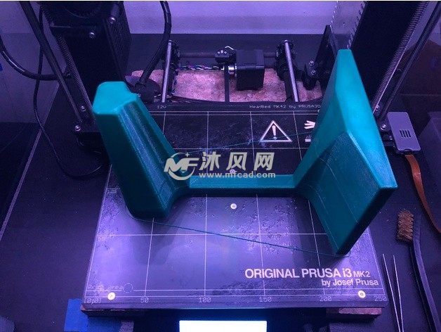 打印未取下的制品