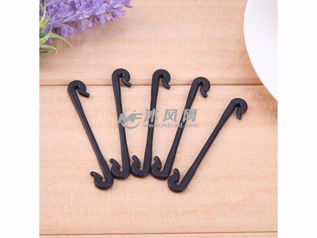 卡扣未弯曲视图